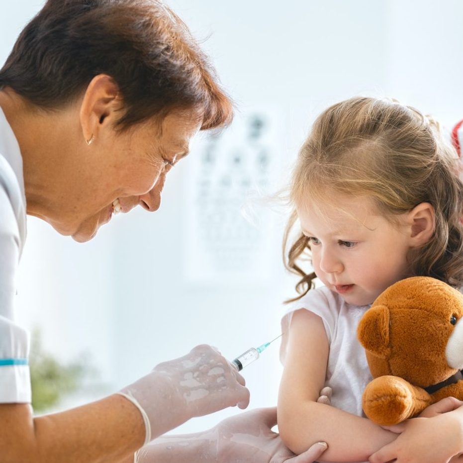 vaccination to a child
